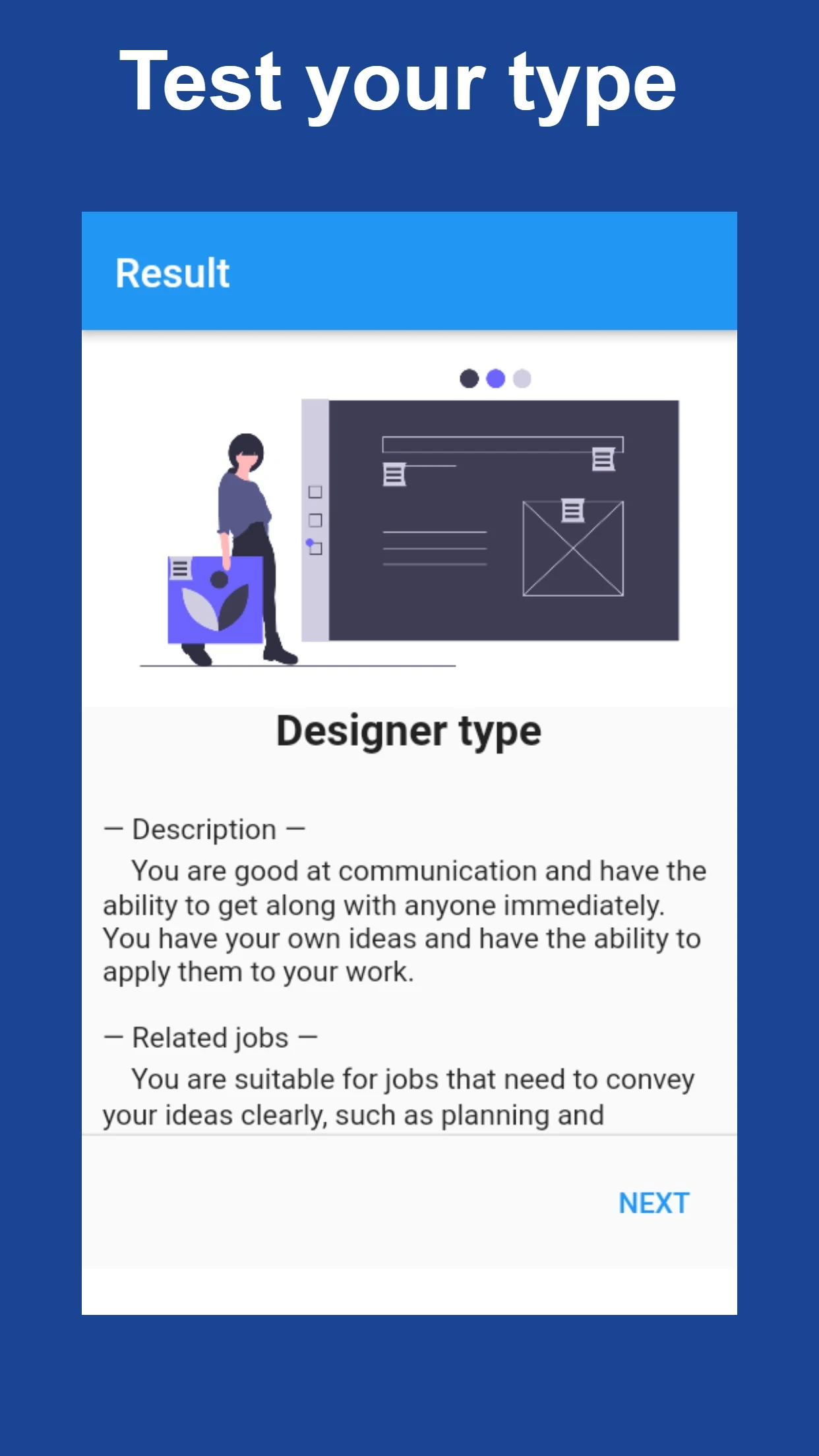 Self Analysis Game screenshot