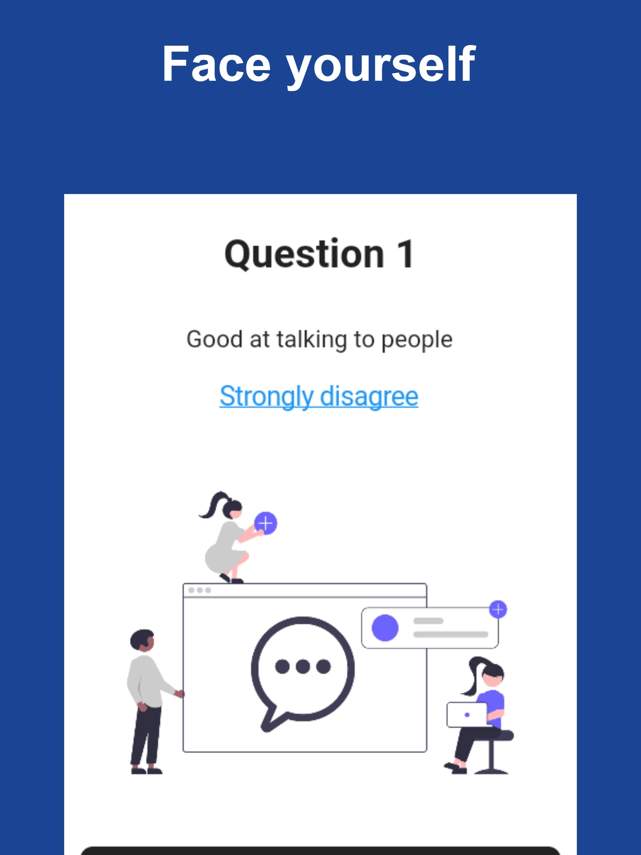 Self Analysis Game screenshot